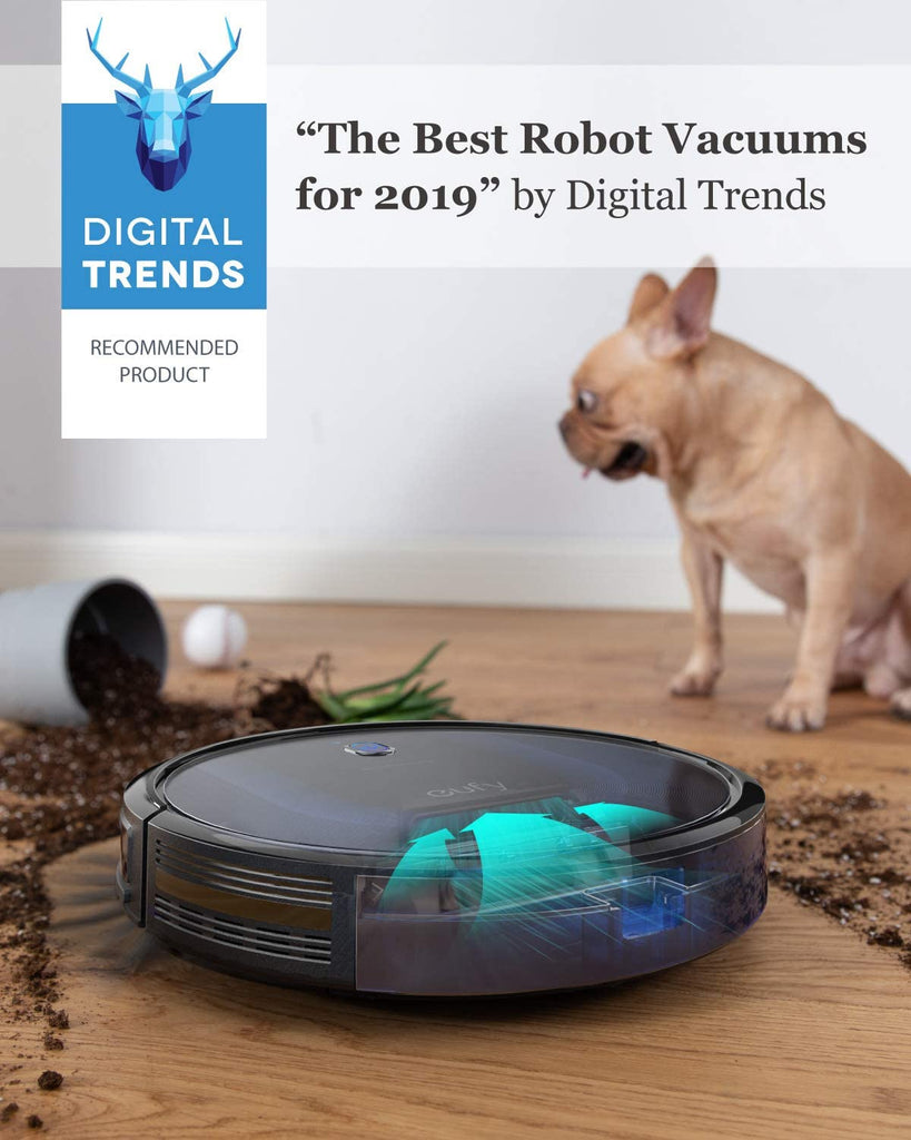 Eufy by Anker, BoostIQ RoboVac 15C MAX, Wi-Fi Connected Black 