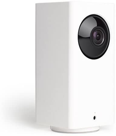 Wyze Cam Pan, Wi-Fi Indoor Smart Home Camera with Night Vision, White - WYZECP1