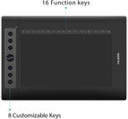 Huion H610PRO V2 Graphics Drawing Tablet with 8192 Battery-Free Stylus Tilt Function