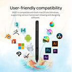 GAOMON S620 6.5 x 4 Inches Graphics Tablet with 8192