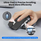 CITLLA Rechargeable Multi-Device Ergonomic Vertical Mouse