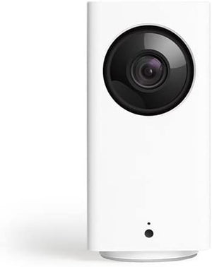 Wyze Cam Pan, Wi-Fi Indoor Smart Home Camera with Night Vision, White - WYZECP1