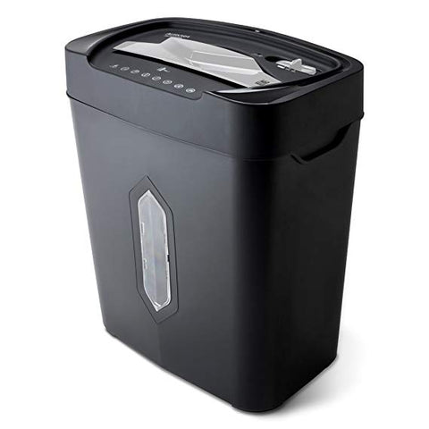 Aurora AU1230XA Anti-Jam 12-Sheet Crosscut Paper and Credit Card Shredder with 5.2-Gallon Wastebasket