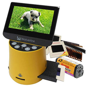 Wolverine Titan 8-in-1 High Resolution Film to Digital Converter with 4.3" Screen and HDMI Output