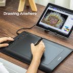 Huion H610PRO V2 Graphics Drawing Tablet with 8192 Battery-Free Stylus Tilt Function